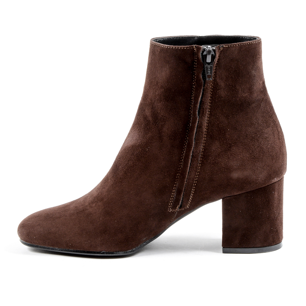 V 1969 Italia - Botines de tacón para mujer, color marrón MAD