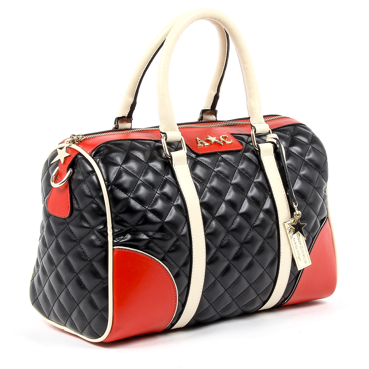 Andrew Charles Womens Handbag Black ABBIE