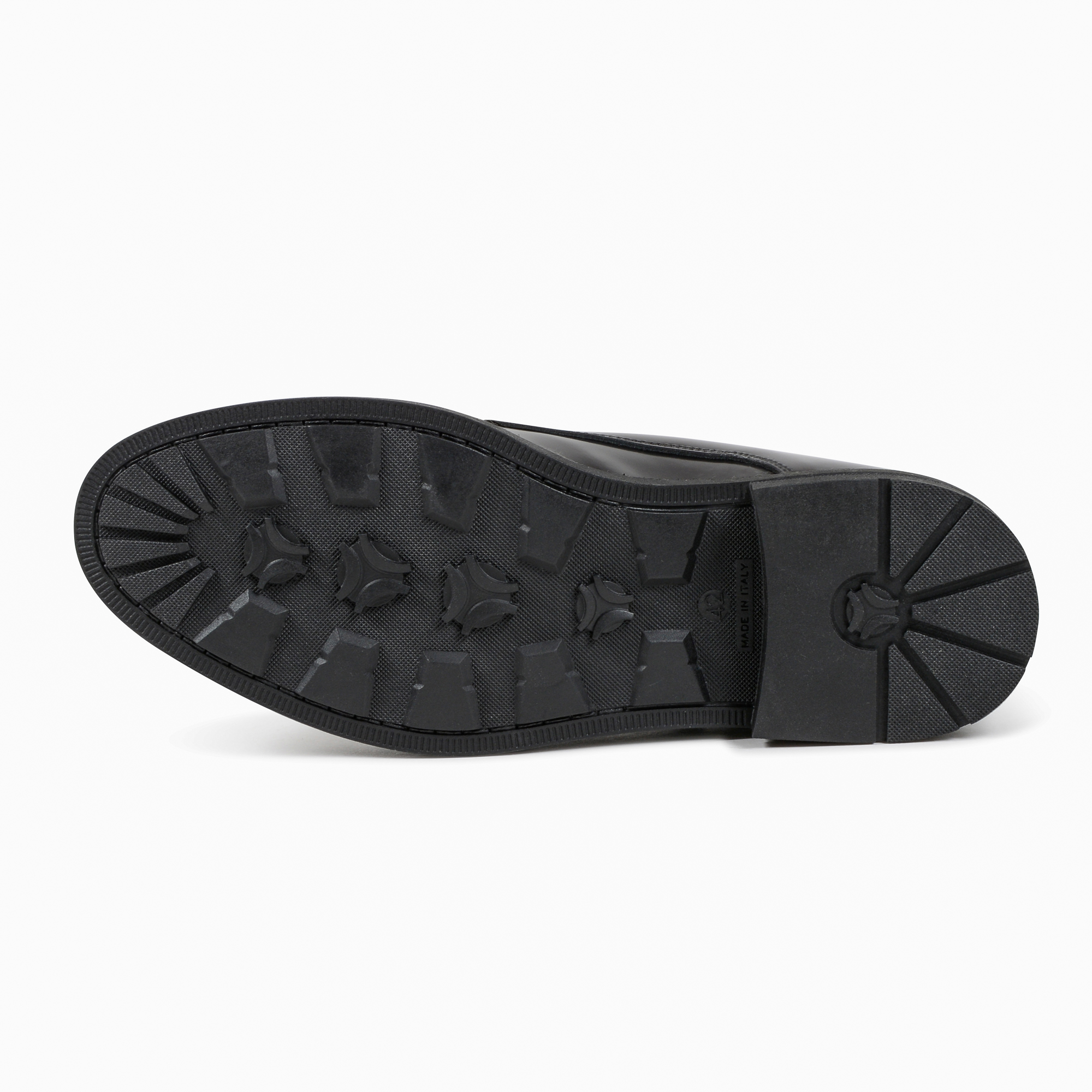 19V69 Italia - Zapato de doble hebilla para hombre, color burdeos, 1210 P ABRASIVATO BORDEAUX