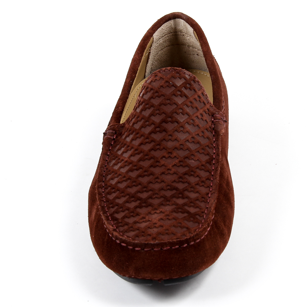 Mocasín Andrew Charles para hombre Burdeos TRON