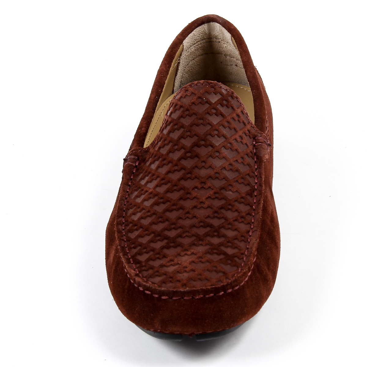 Mocasín Andrew Charles para hombre Burdeos TRON