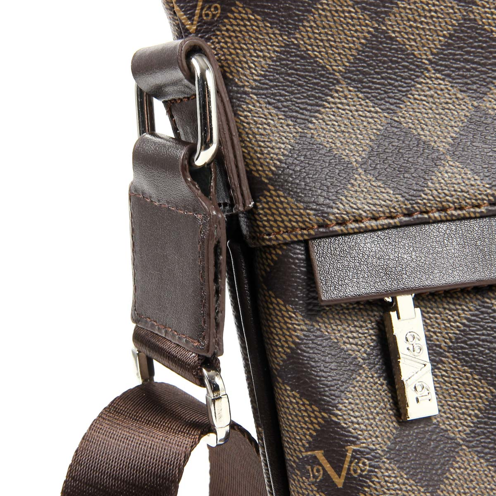Bolso de hombro para hombre V 1969 Italia V1969017 CAFÉ CAFÉ