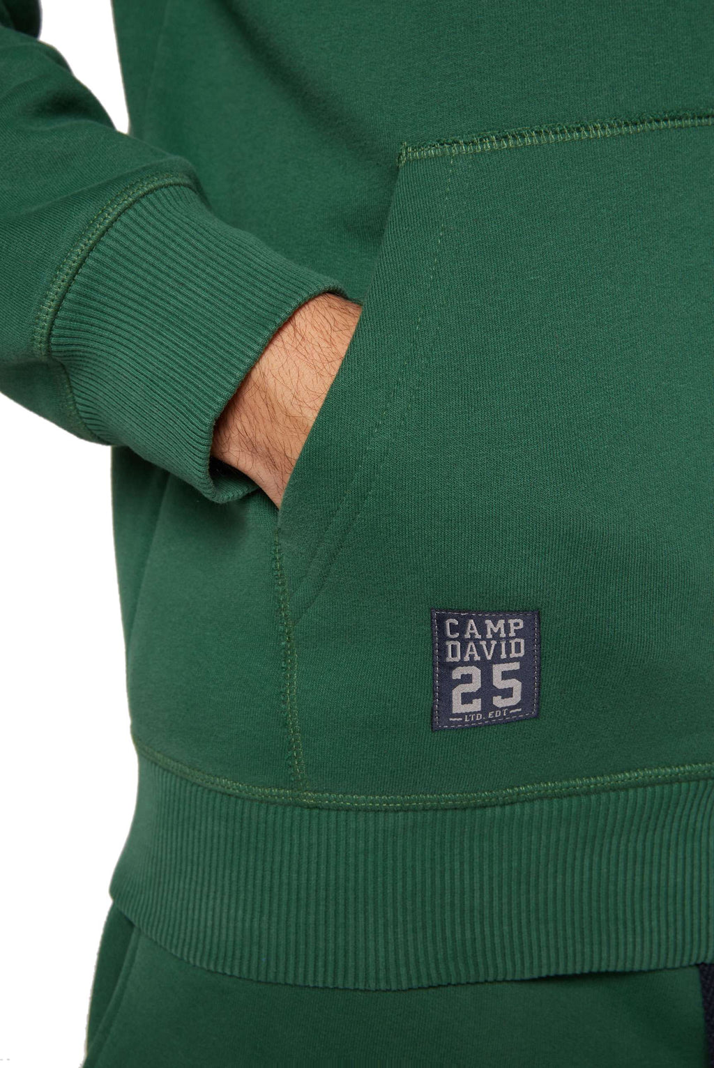 Chaqueta deportiva con capucha para hombre Camp David