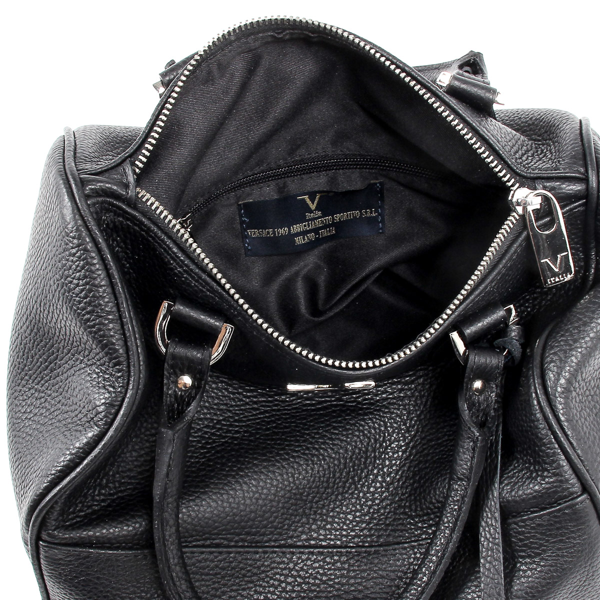V 1969 Italia Womens Handbag Black PORTO