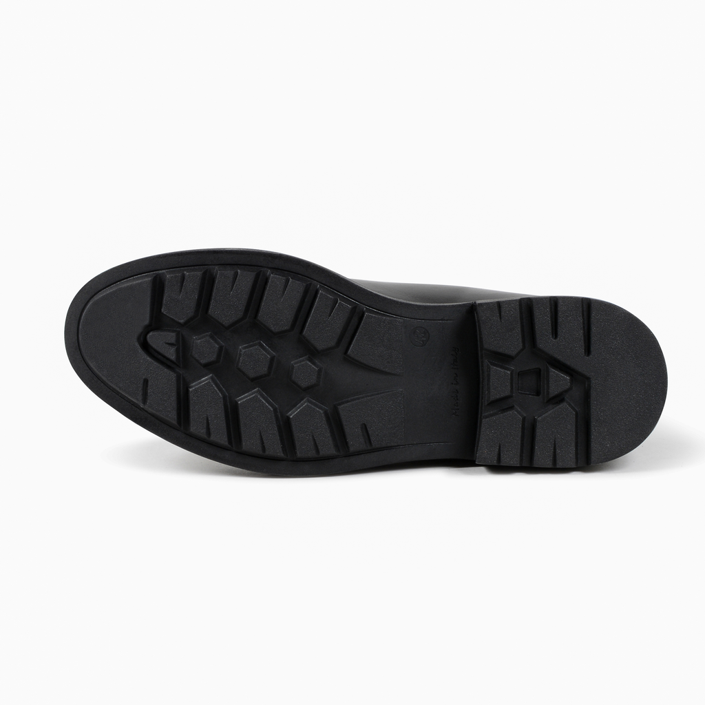 19V69 Italia Botín Hombre Negro 2647 VITELLO NERO