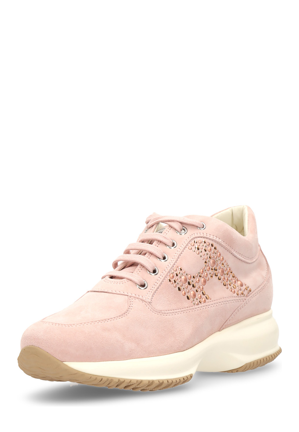 Hogan Womens Sneaker Pink Interactive HXW00N0Q050CCR0M001
