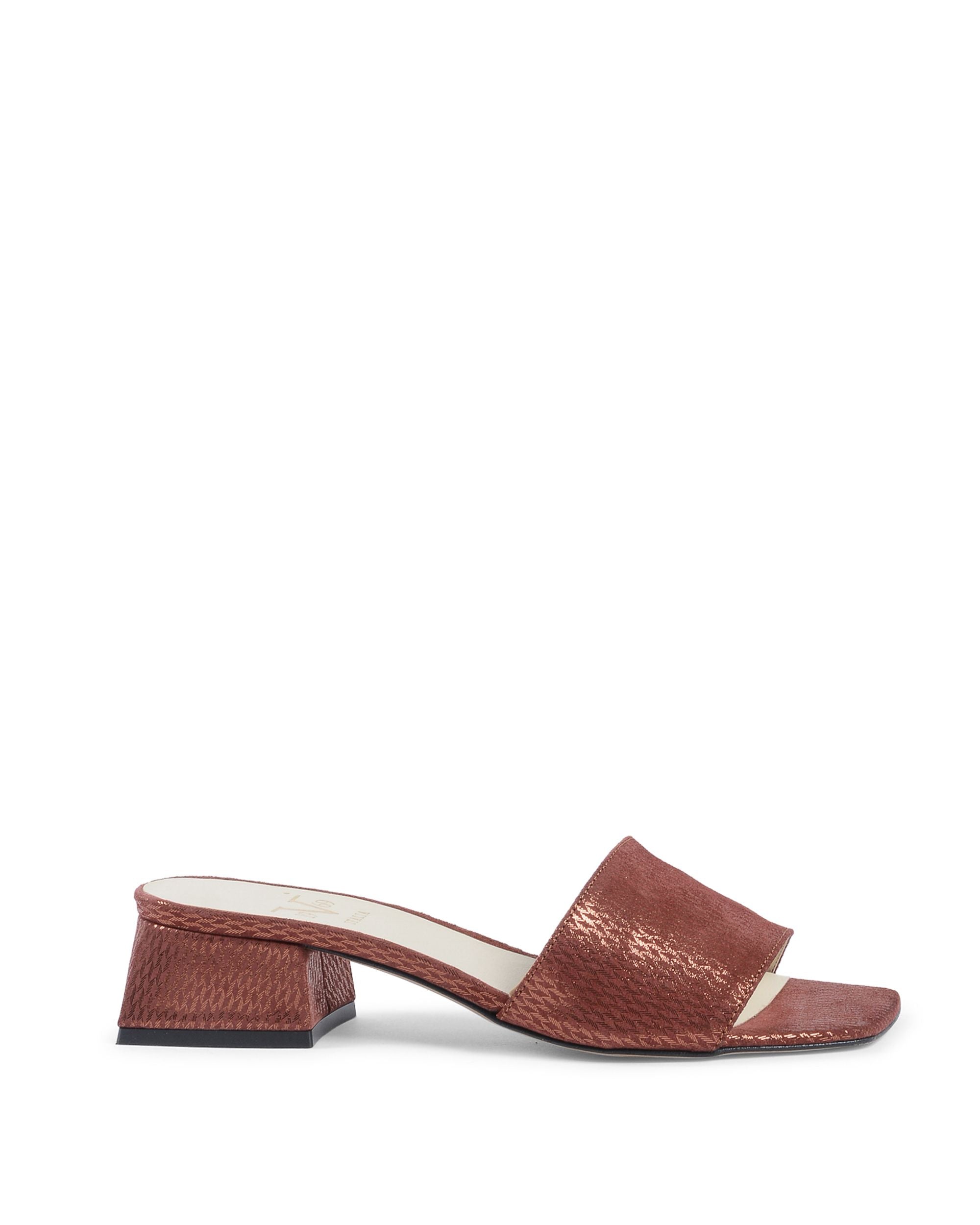 19V69 Italia Sandalia de mujer marrón NEPER LAB BRANDY