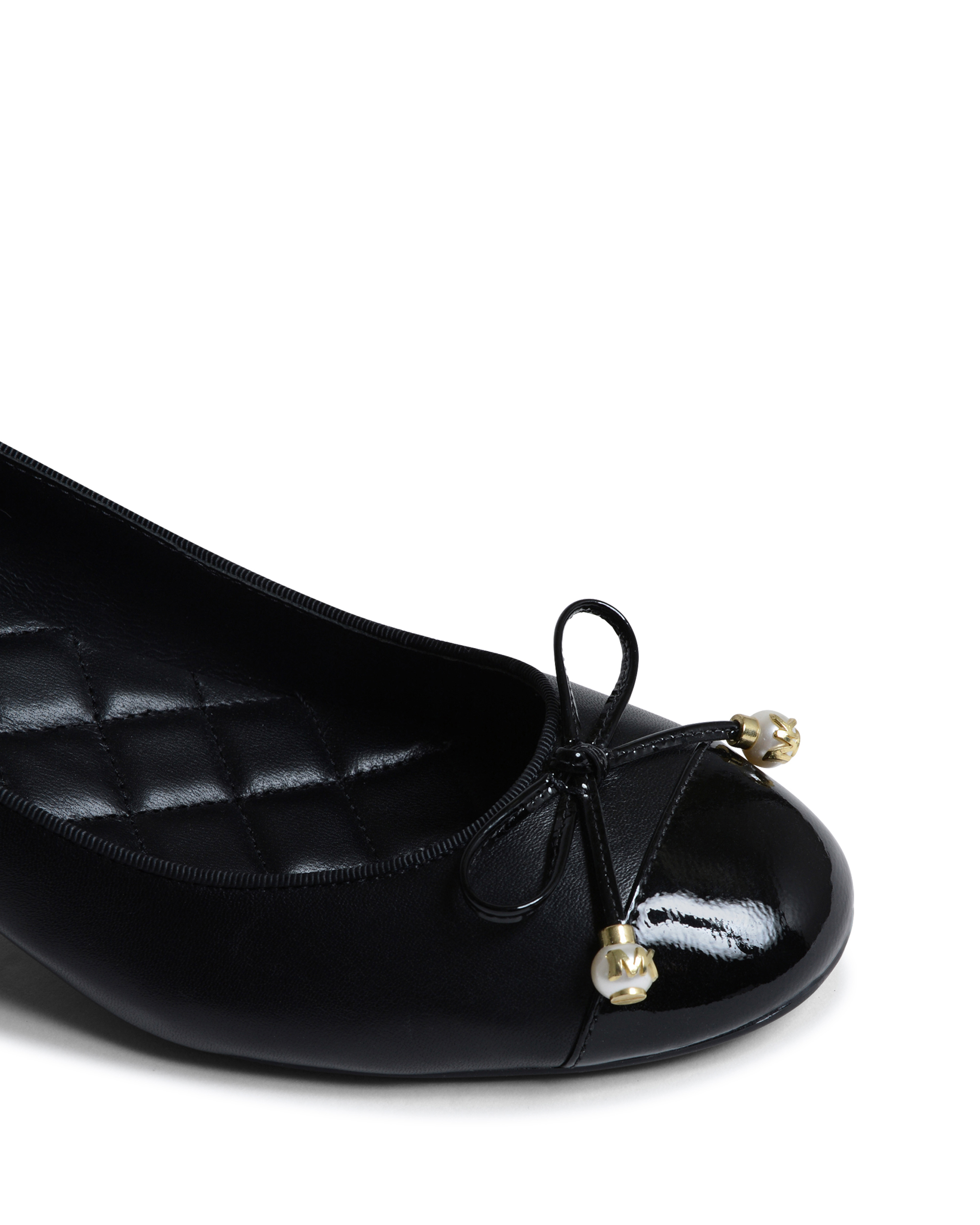 Bailarinas de tacón Michael Kors para mujer, color negro, GIA