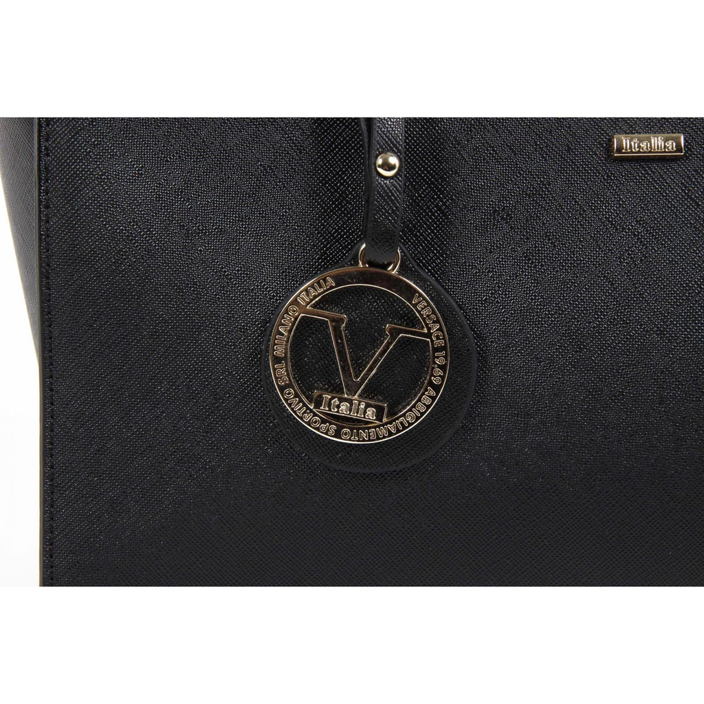 Bolso de mano para mujer V 1969 Italia VE07 NEGRO