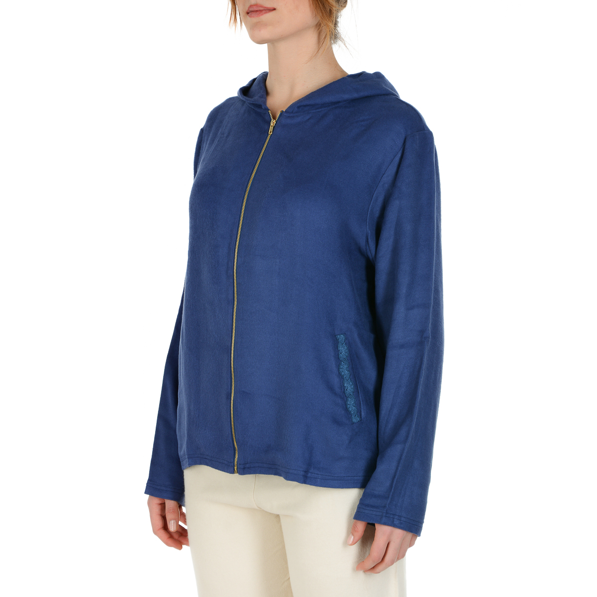 Chaqueta Studio La Perla para mujer azul oscuro