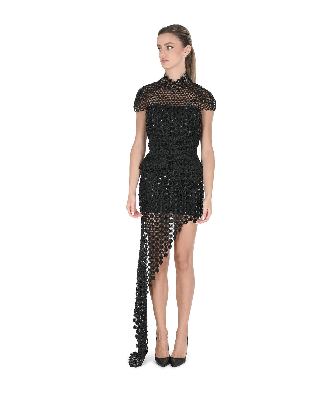 Falda de mujer David Koma AW24DK14S NEGRO 801