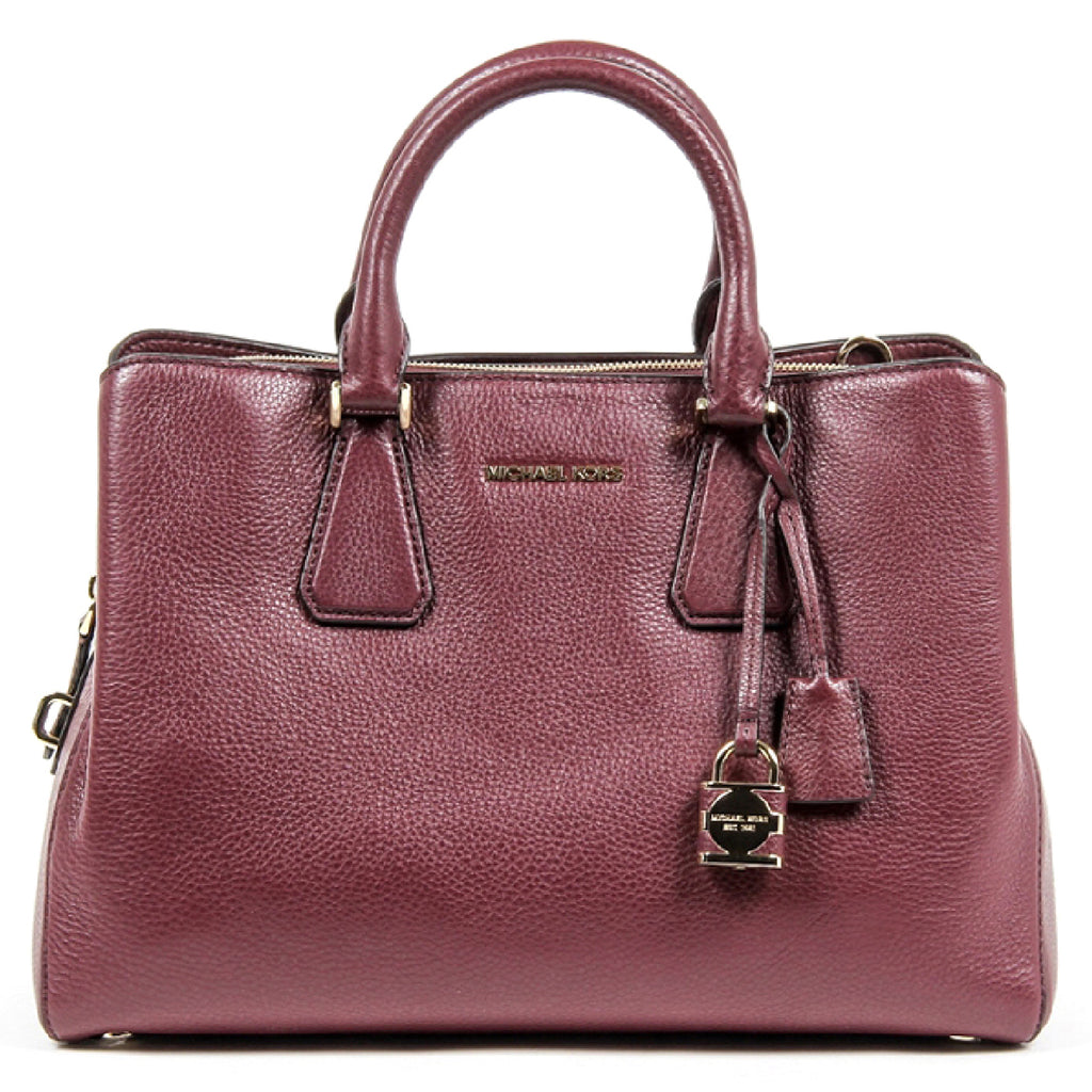 Bolso satchel grande de piel Camille para mujer de Michael Kors