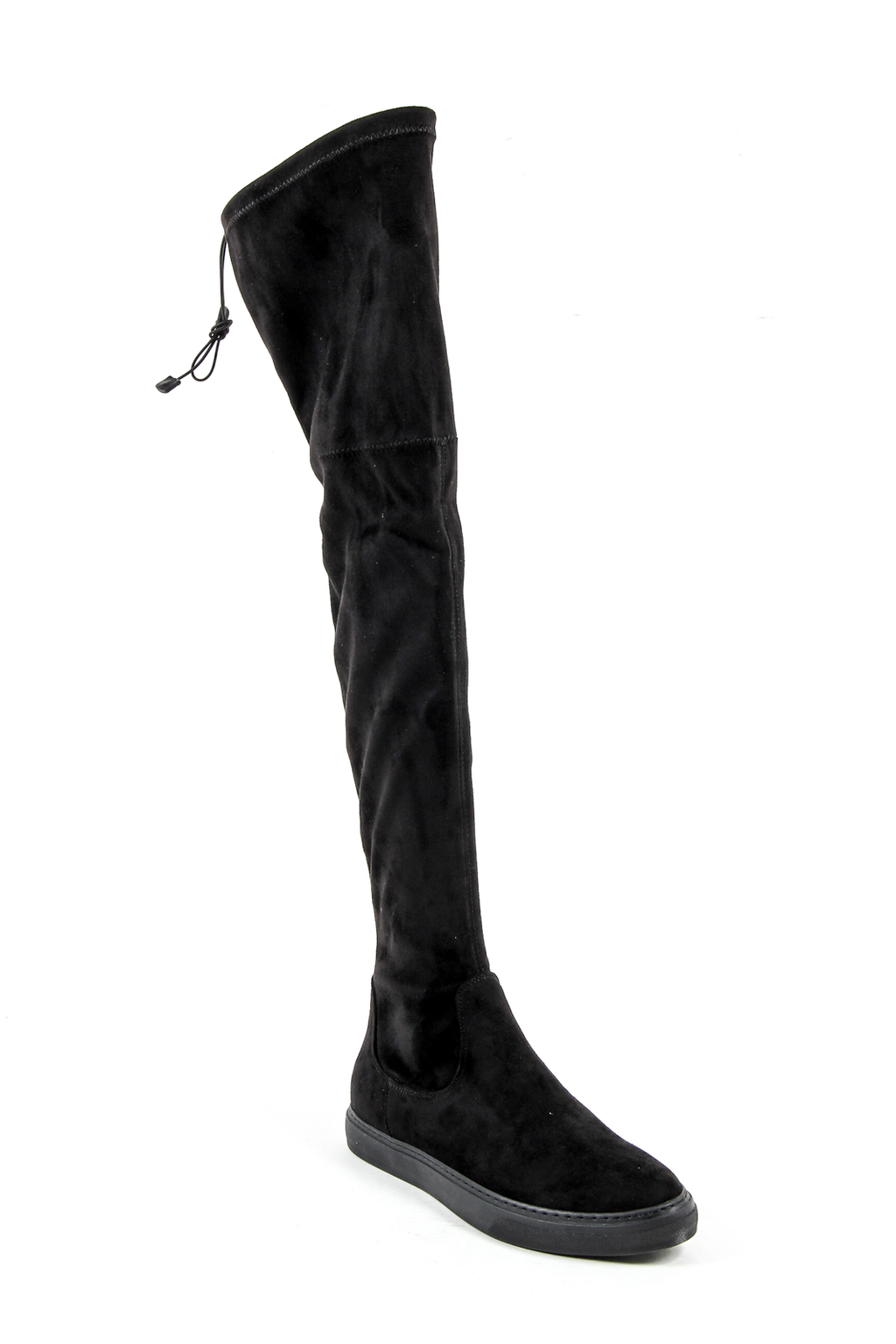 V 1969 Italia Womens High Boot Black GLASS