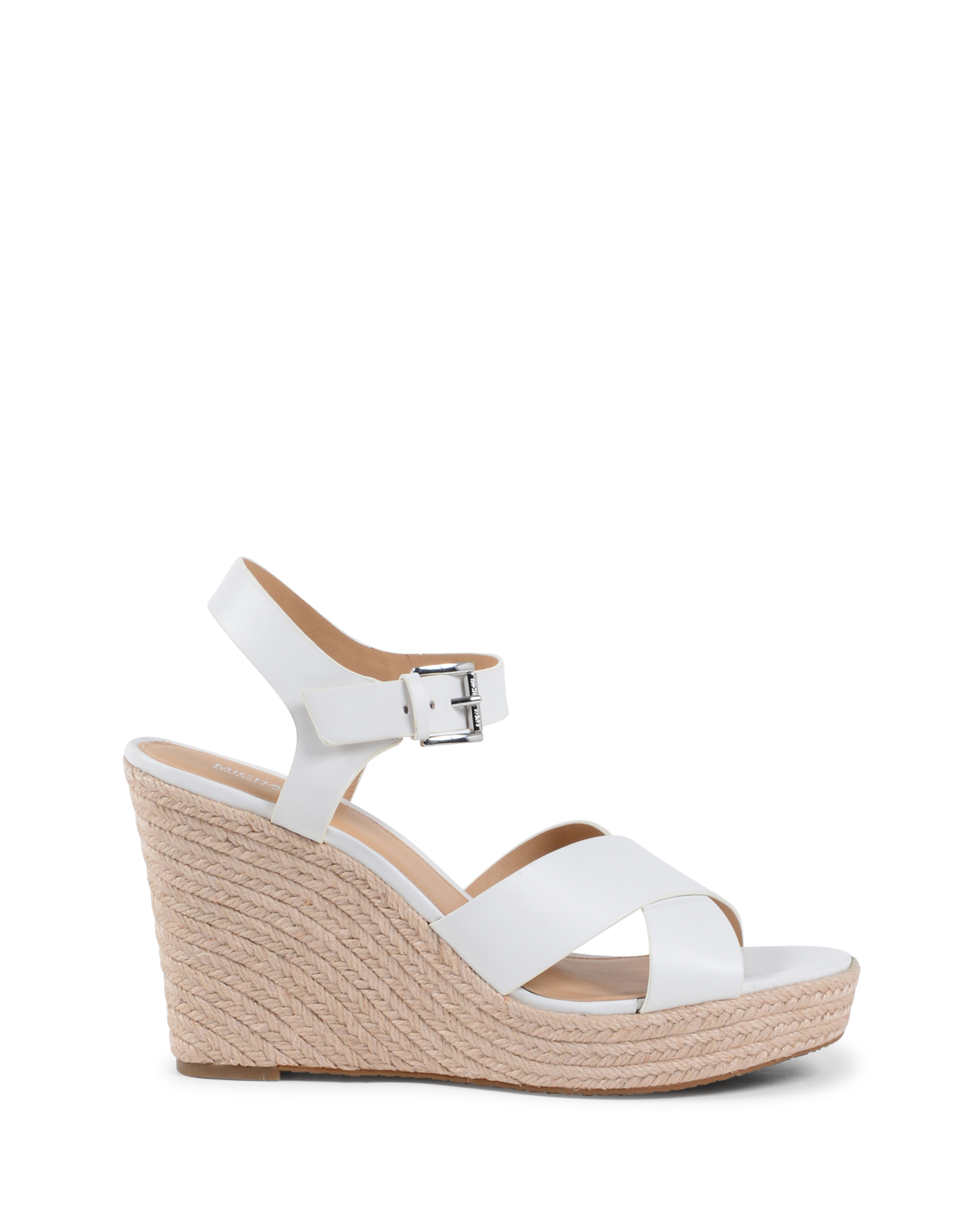 Sandalias de cuña Michael Kors para mujer, color blanco, KADY