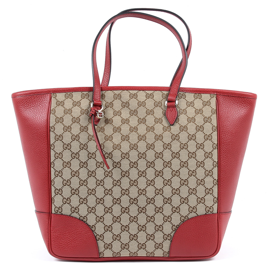 Gucci Womens Handbag GG Guccissima Red 449242 8606