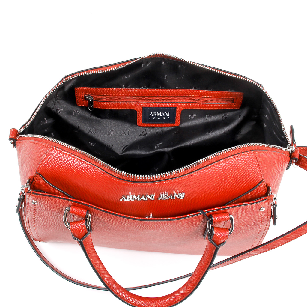 Bolso de mano Armani Jeans para mujer, rojo, 922168 7P756 07676