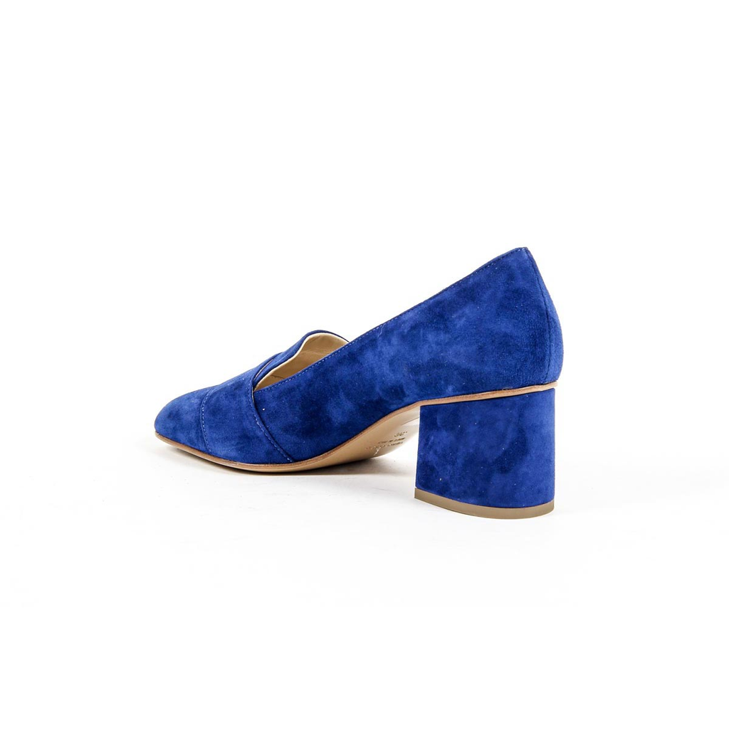 Zapatos de salón para mujer V 1969 Italia 312113 CAMOSCIO COBALTO