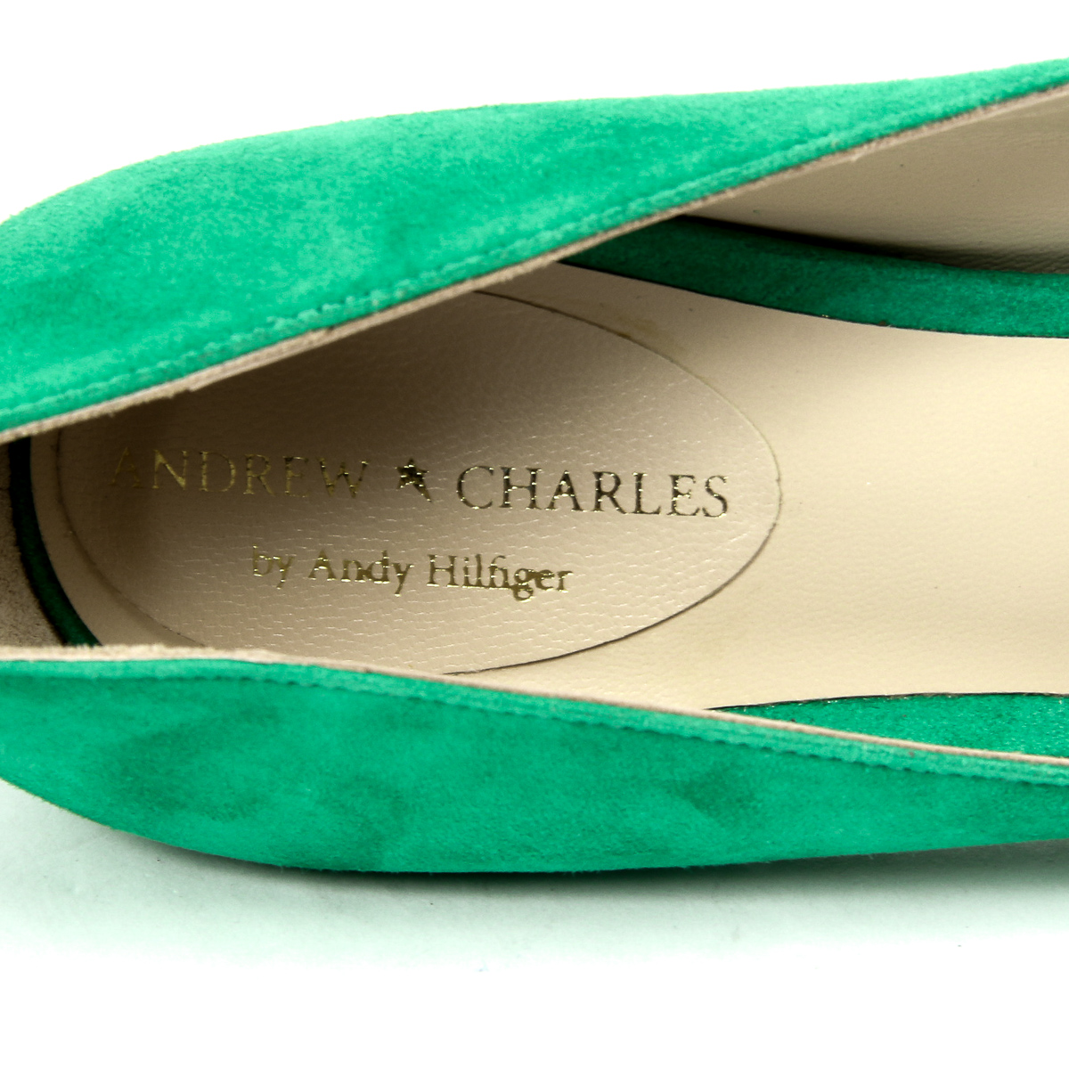 Andrew Charles Womens Pump Green CLEO