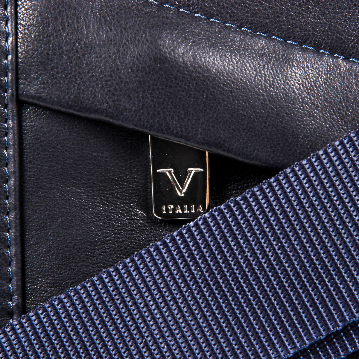 V 1969 Italia Mens Bag Blue MOSCA