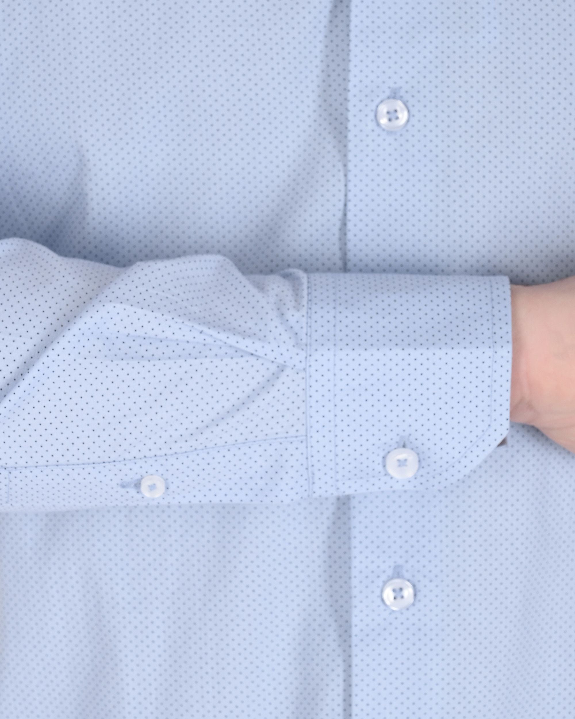 Camisa Italia para hombre 19V69 JERALD AZUL CLARO