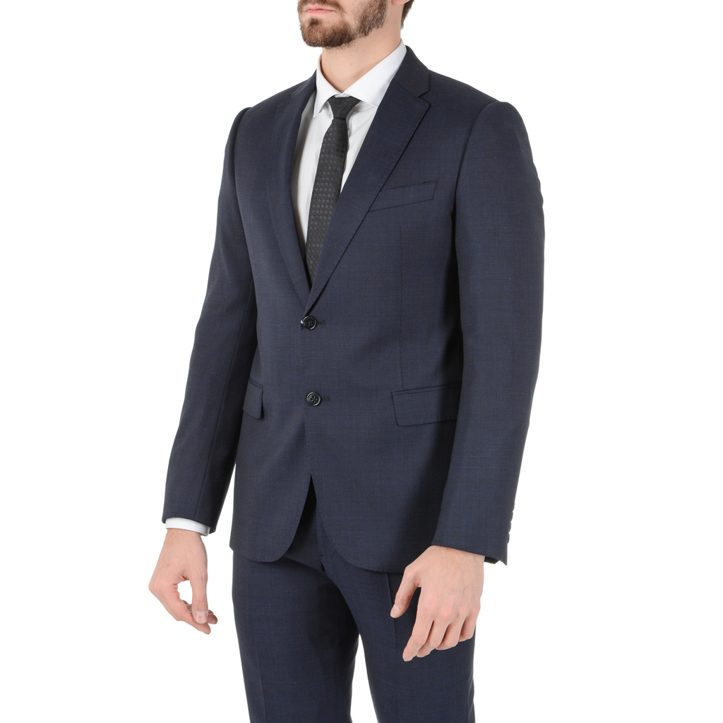Armani Collezioni Mens Suit Dark Blue