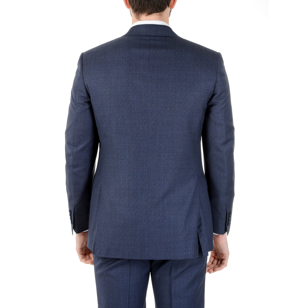 Canali Mens Suit Long Sleeves Blue