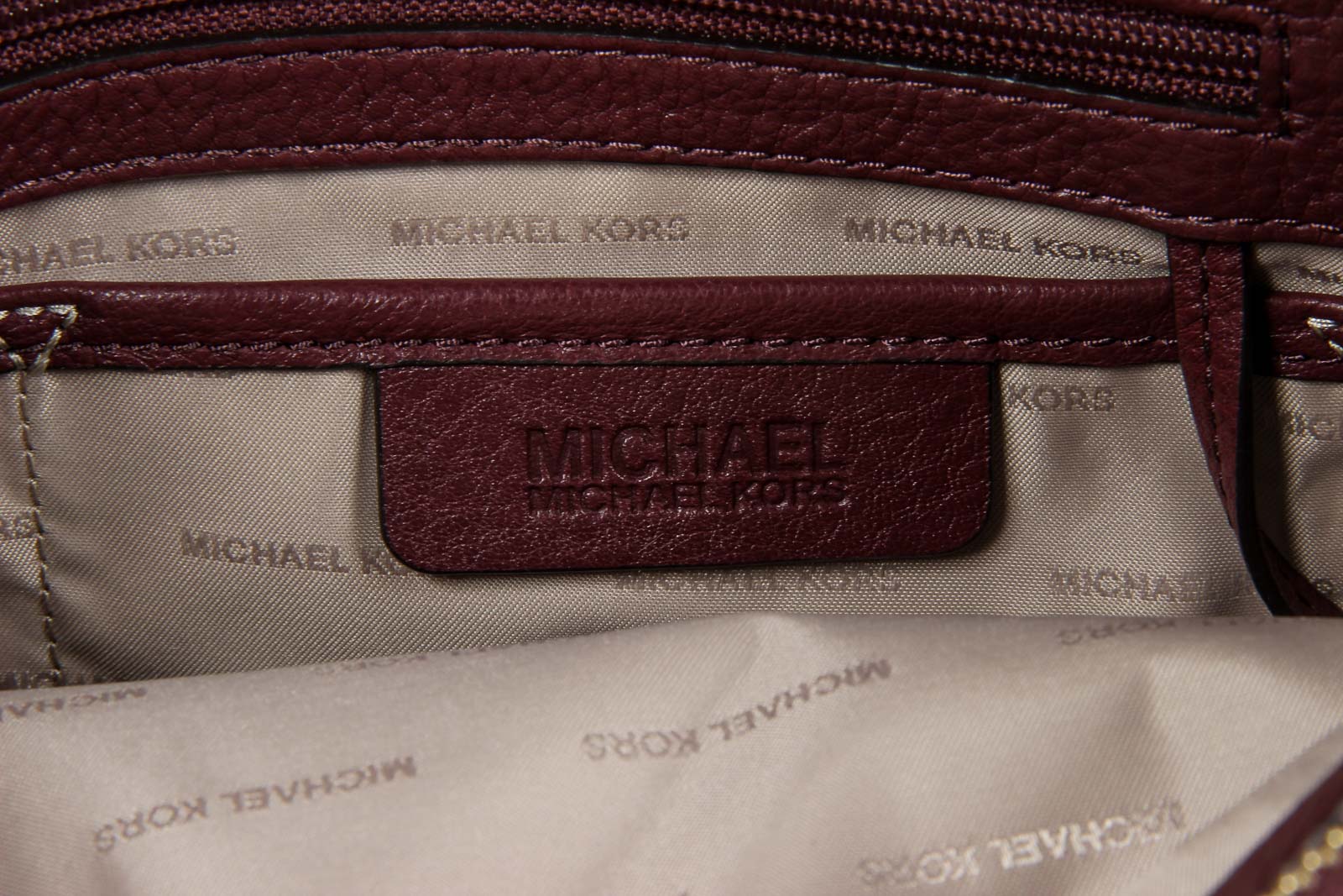 Bolso satchel grande de piel Camille para mujer de Michael Kors
