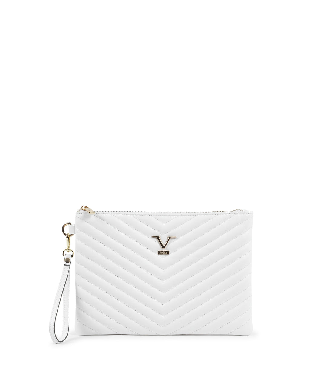 Bolso de mano para mujer V Italia blanco V613 52 SAUVAGE BIANCO