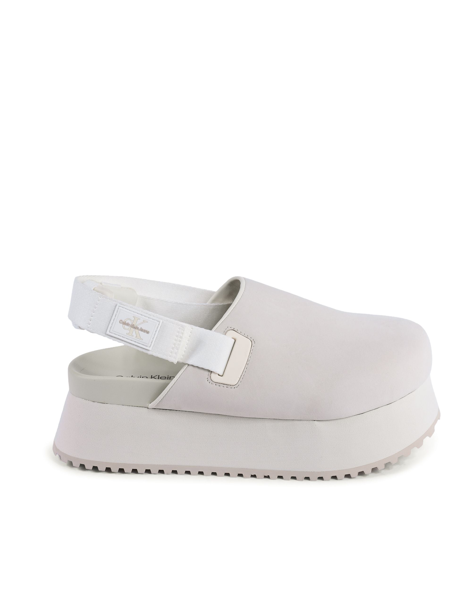 Sandalias Calvin Klein para mujer beige YW0YW014390GI