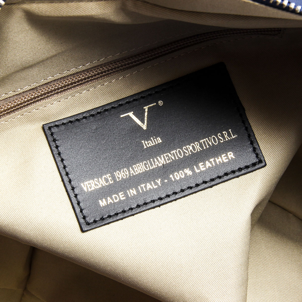 Bolso de mano para mujer V 1969 Italia V008-S RUGA BLUETTE
