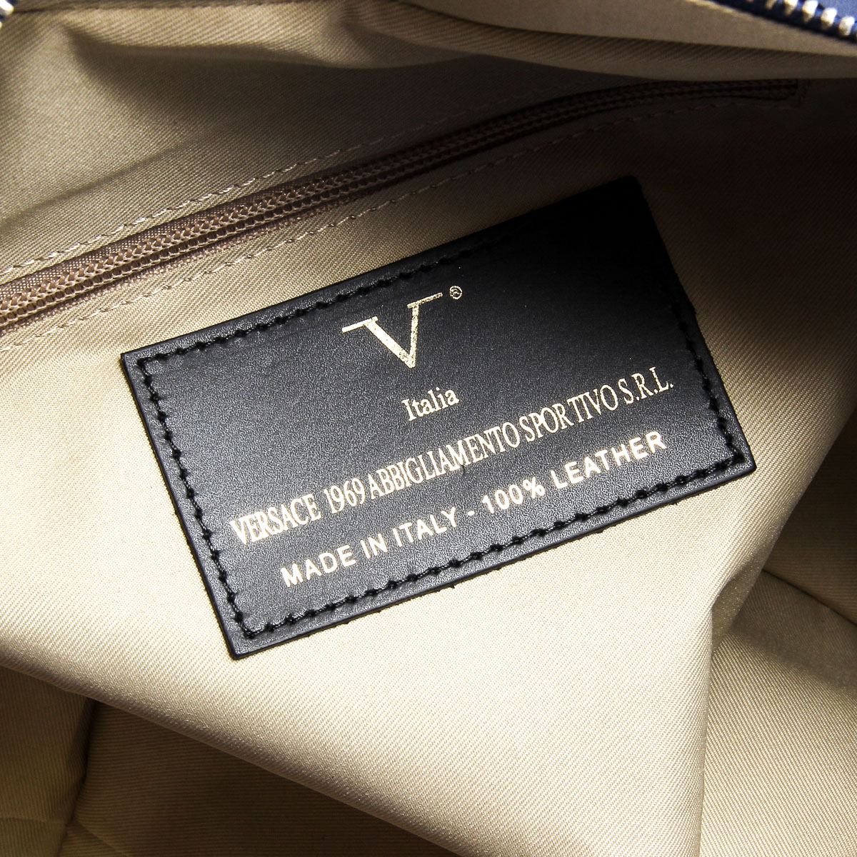 Bolso de mano para mujer V 1969 Italia V008-S RUGA BLUETTE