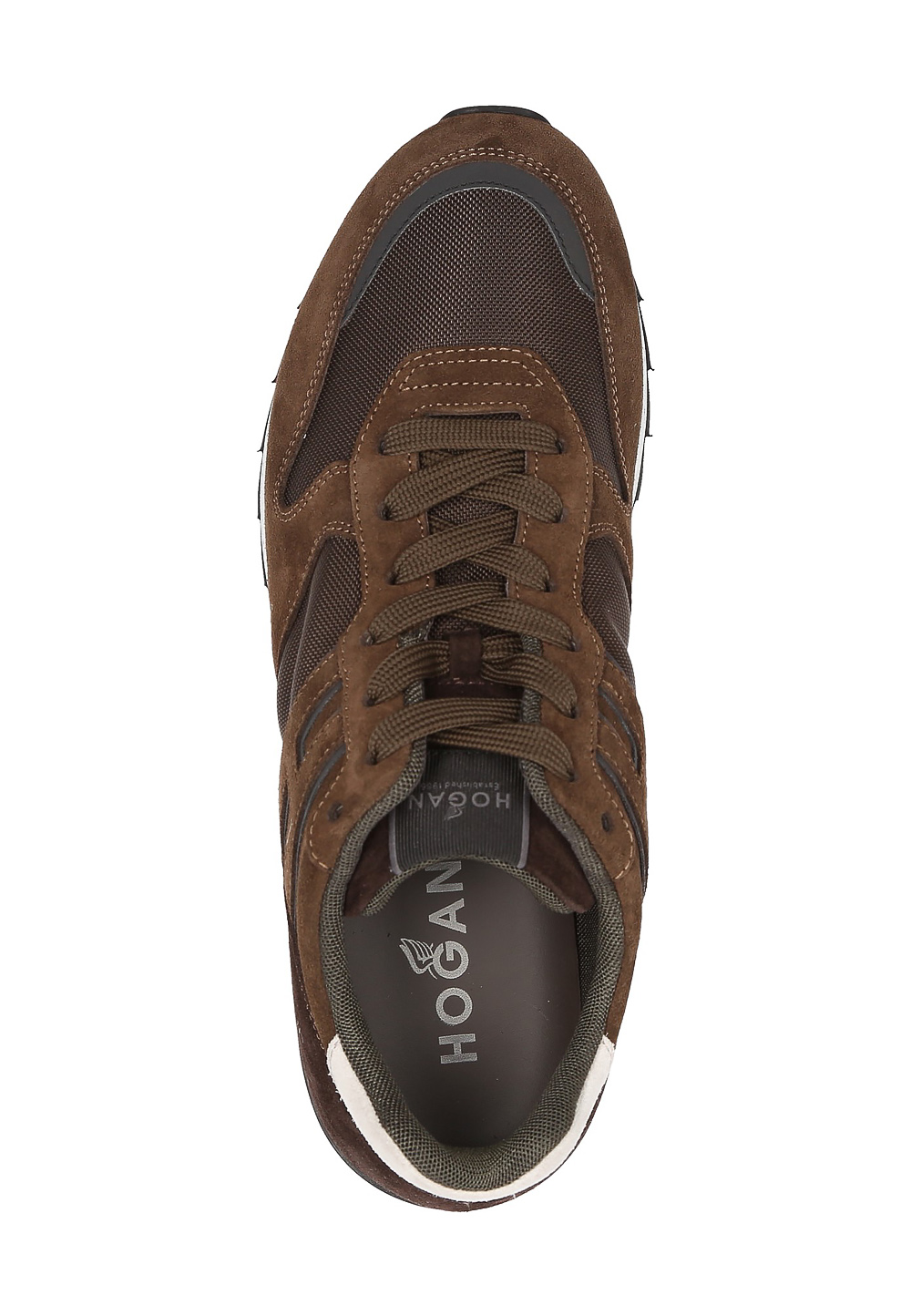 Hogan Mens Sneaker Brown Rebel HXM2610R676HJE780N