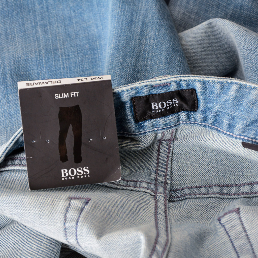 Vaqueros Hugo Boss para hombre azul claro DELAWARE