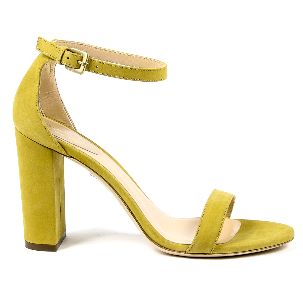 Andrew Charles Womens Sandal Yellow EMMA