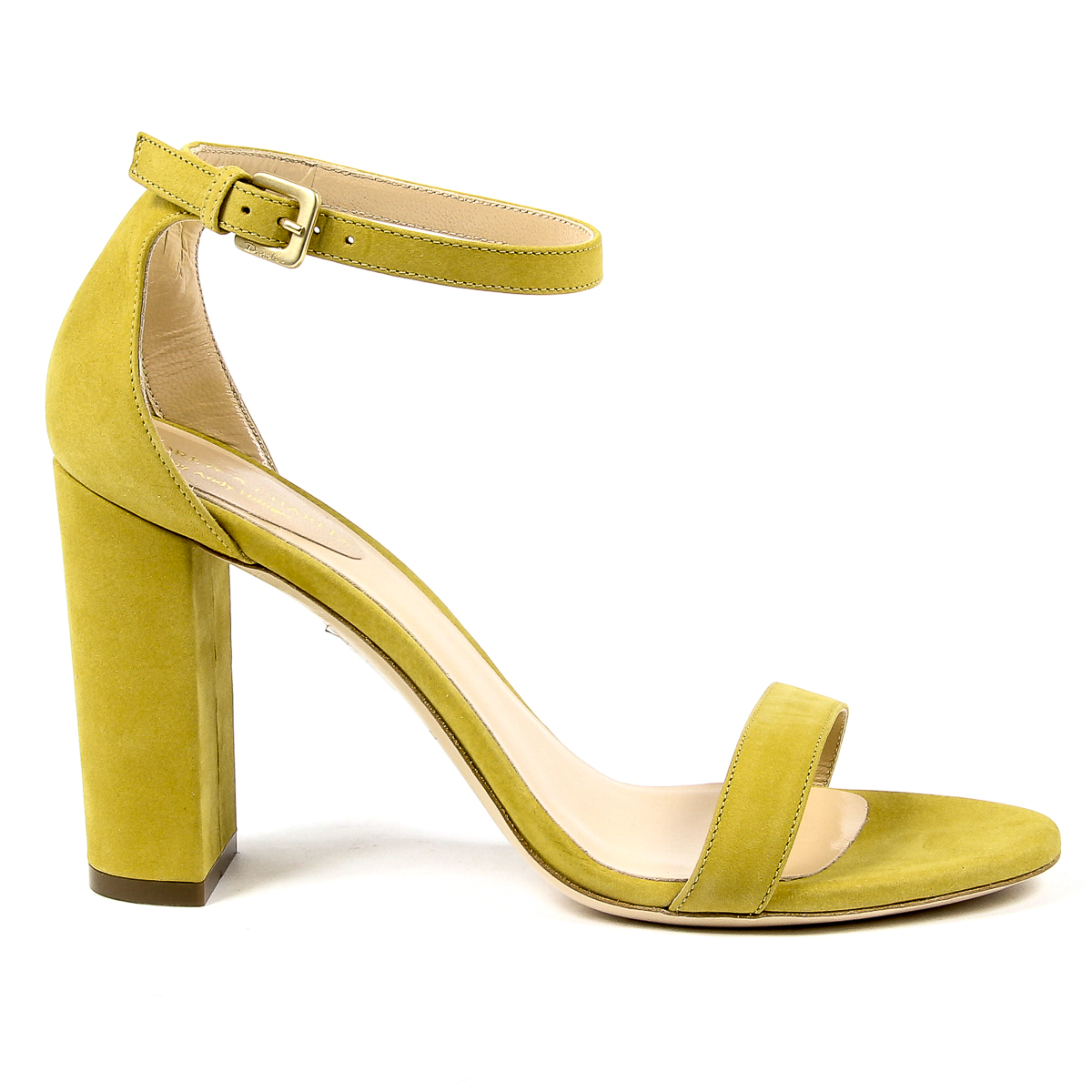 Andrew Charles Womens Sandal Yellow EMMA