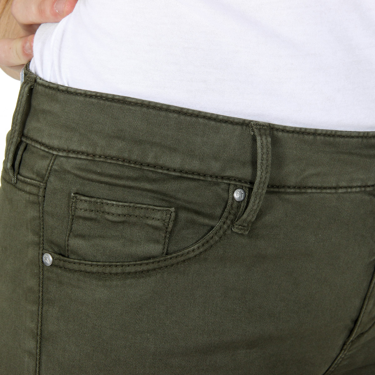 Pantalones Andrew Charles para mujer Verde CLAIRE