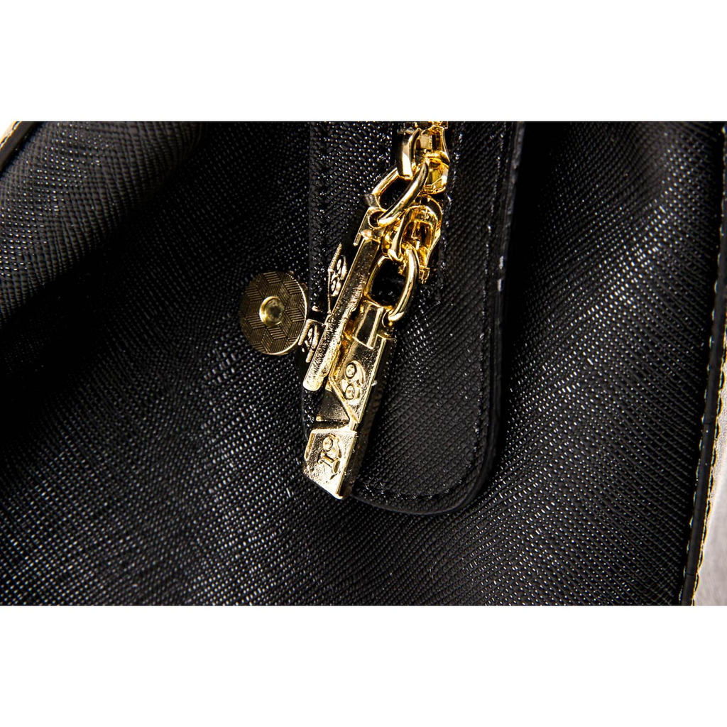 Bolso de mano para mujer V 1969 Italia V1969002 NEGRO