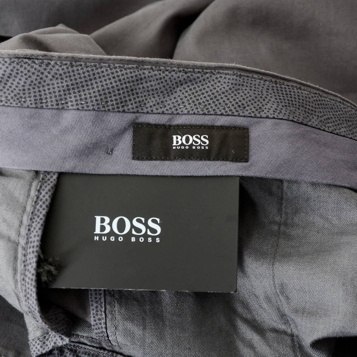 Pantalones Hugo Boss para hombre gris STANINO