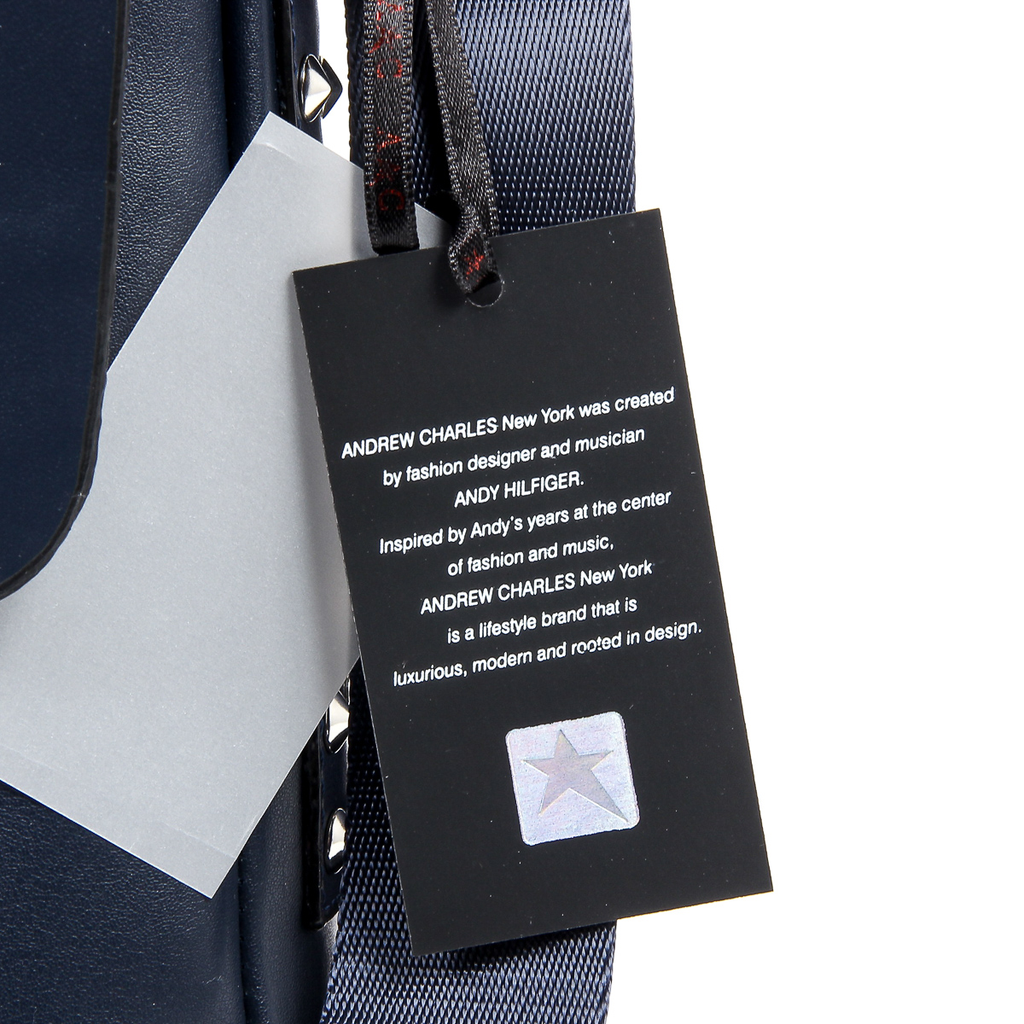 Bolso de mano para hombre Andrew Charles azul oscuro CARL