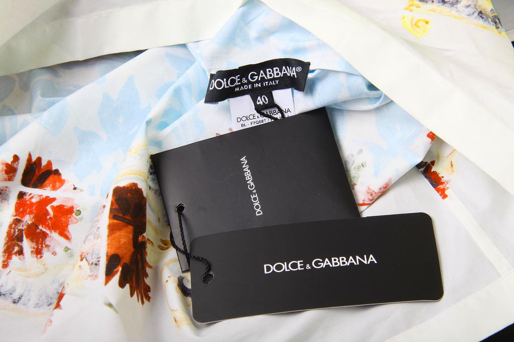 Top Dolce & Gabbana de manga corta para mujer F7Q08T FP5J6 X0800