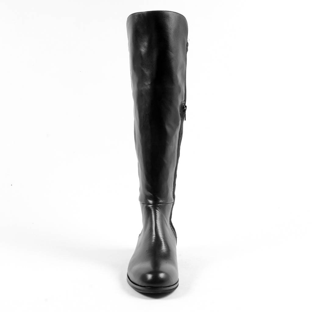 V 1969 Italia Womens High Boot Black GRAPE