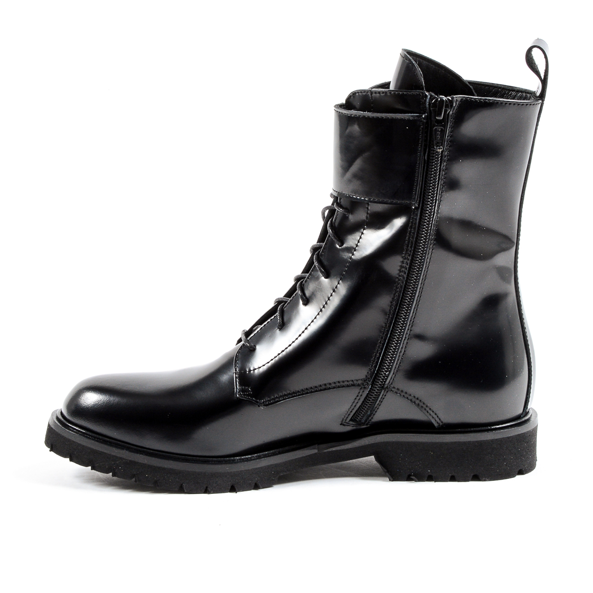 Andrew Charles Womens Short Boot Black ASHLEE