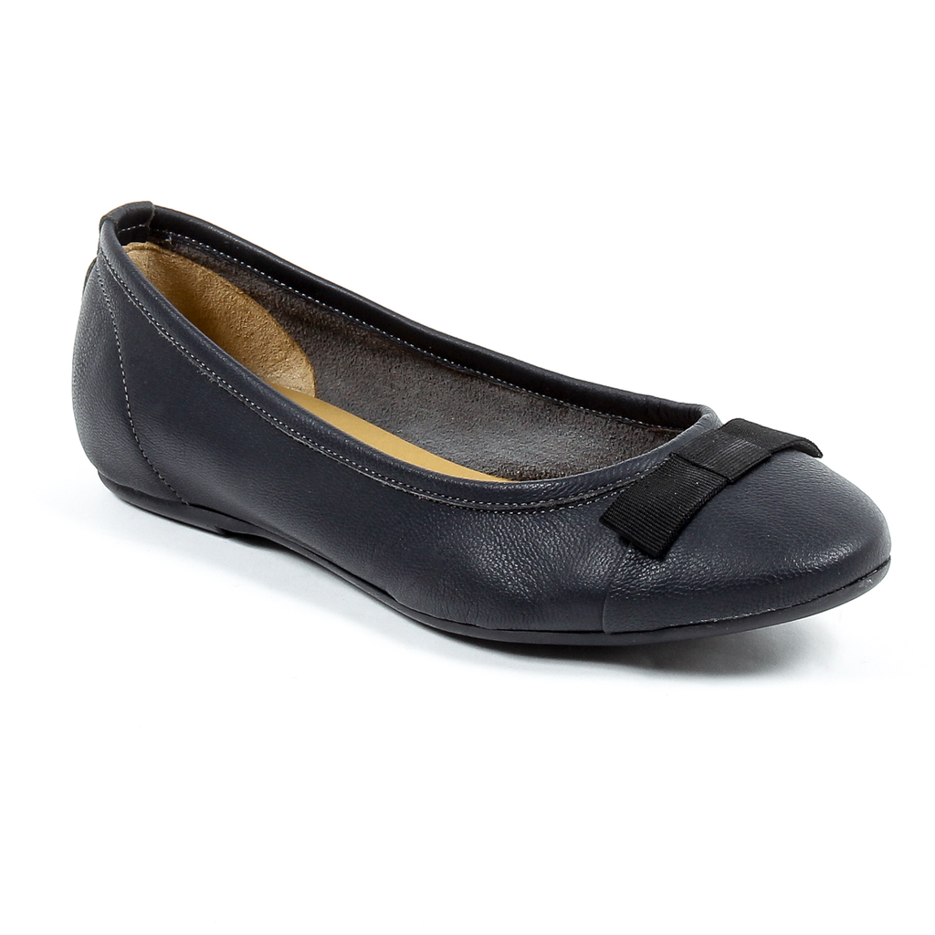 V 1969 Italia Womens Soft Ballerina Blue GEMMA