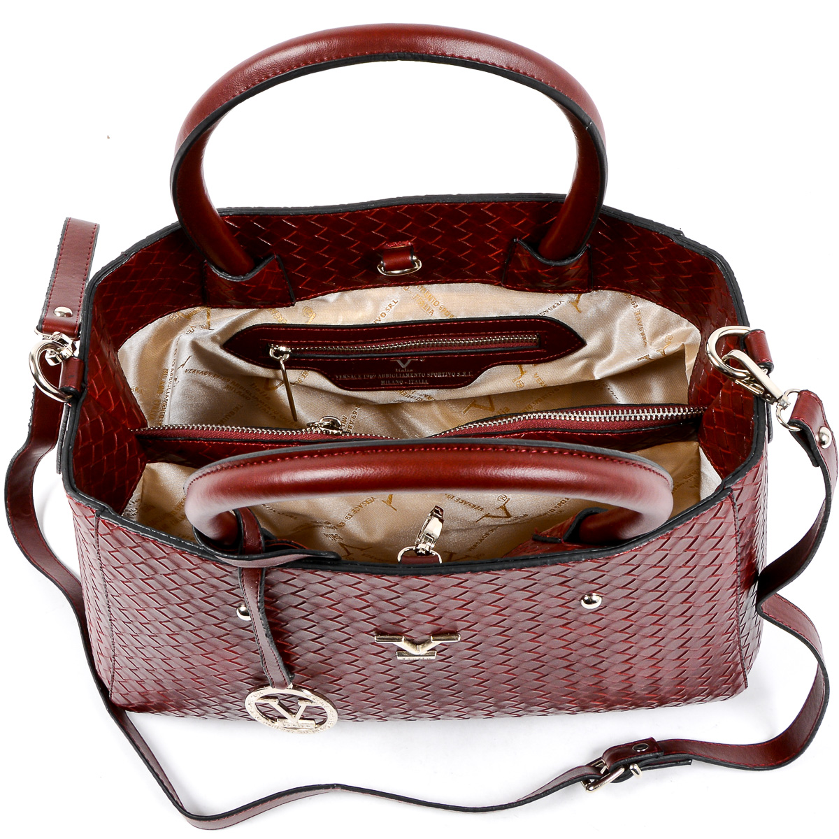 V 1969 Italia Womens Handbag Bordeaux SEPHORA