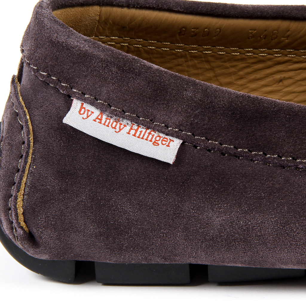 Mocasines Andrew Charles para hombre, gris oscuro, JACKSON
