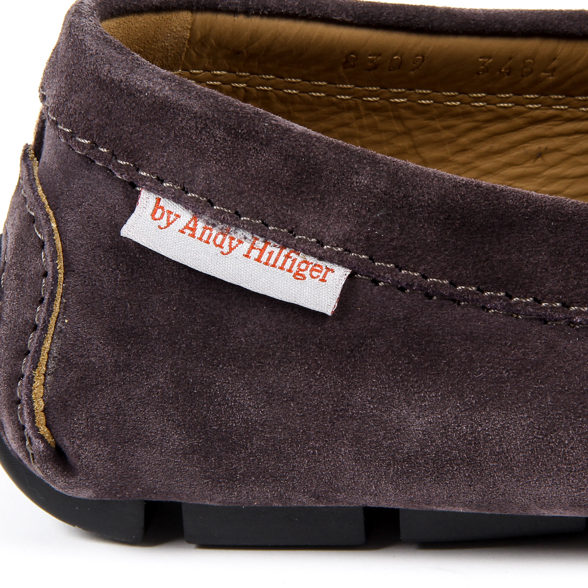 Mocasines Andrew Charles para hombre, gris oscuro, JACKSON