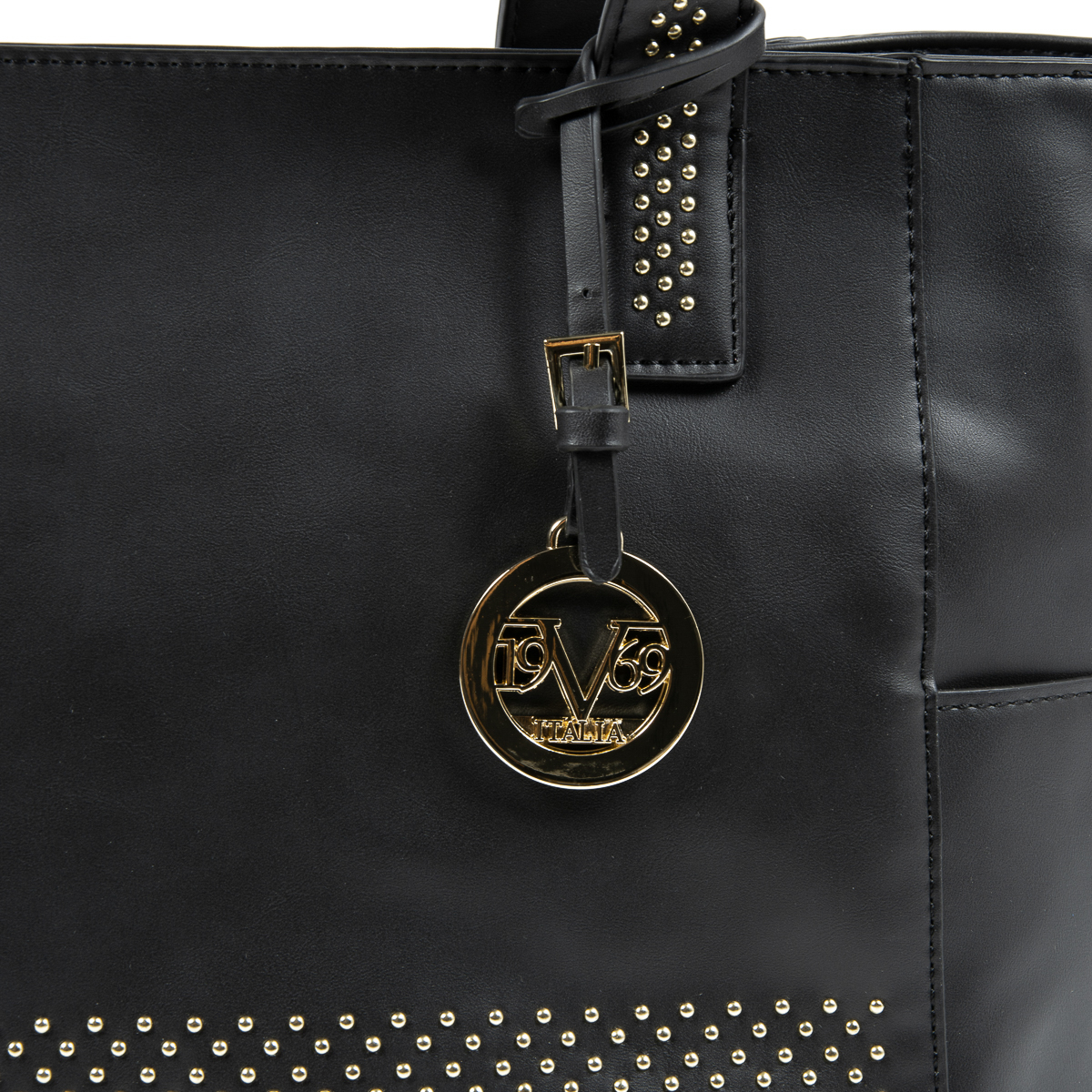 Bolso de mano para mujer V 1969 Italia negro VERONICA
