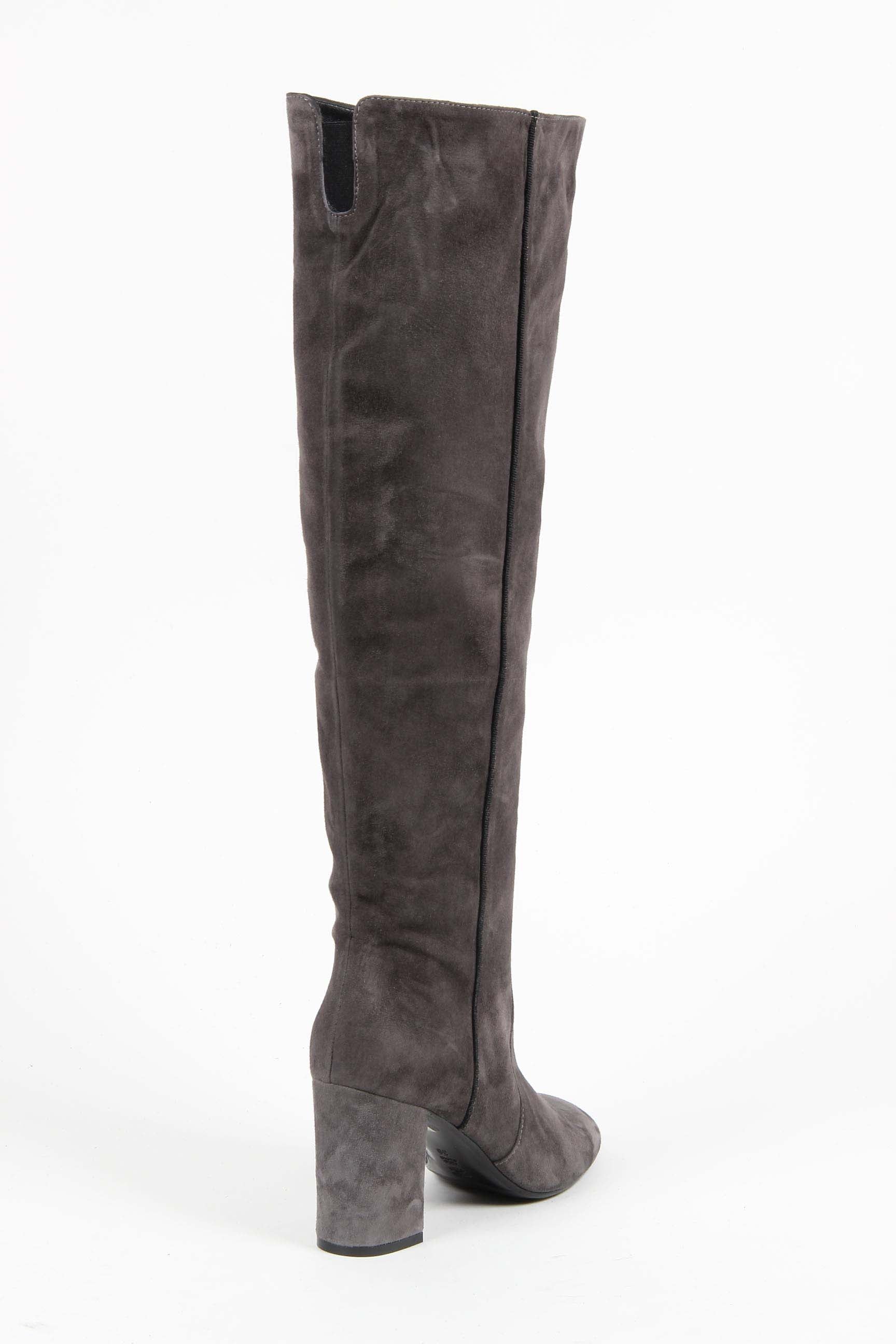 Bota alta Mujer V 1969 Italia G051X CAMOSCIO FUMO 1582