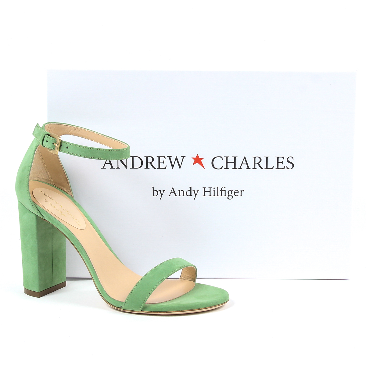Sandalia para mujer Andrew Charles By Andy Hilfiger Verde DOVER