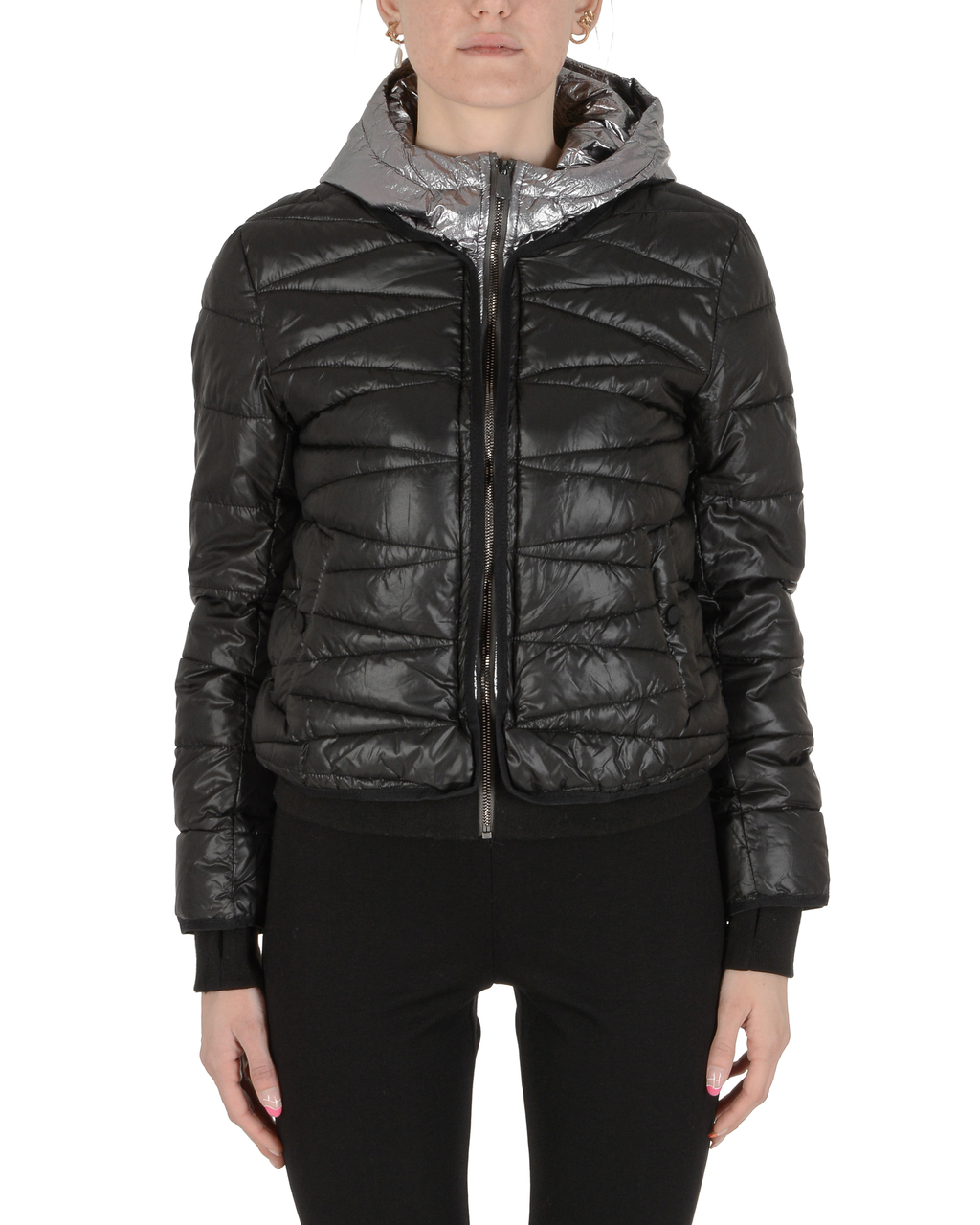 Chaqueta Italia para mujer 19V69 Negra SASHA BLACK